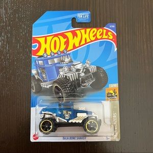 Hot Wheels #3 Baja Blazers #2  Blue Baja Bone Shaker Car
